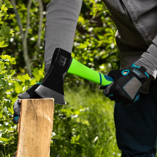 Топор, 800 г, фибергласовое топорище Сибртех фото 15