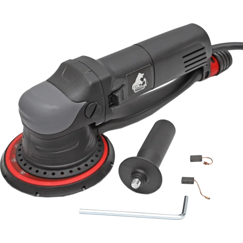 Электрическая орбитальная шлифовальная машинка ES-612 150мм, ход 12мм, 220В, 600Вт РМ-58383