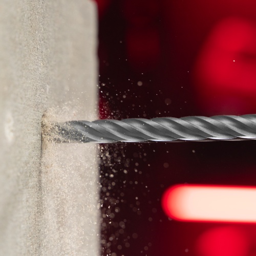 Бур по бетону, 12 x 600 мм, SDS PLUS c крестовой пластиной MATRIX фото 8