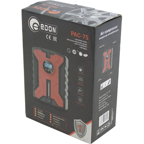 Компрессор автомобильный EDON PAC-75 20241 фото 6 Компрессор автомобильный EDON PAC-75 20241 фото 6