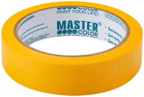 Лента малярная Master Color 30-6122 золотистая 24 мм 25 м