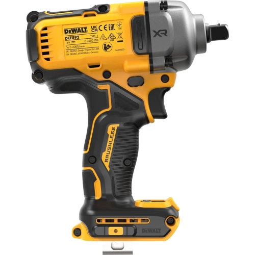 Аккумуляторный гайковерт Dewalt DCF892N, 18 В, 1084 Нм, 3250 уд/мин, без АКБ и ЗУ DCF892N-XJ фото 5 Аккумуляторный гайковерт Dewalt DCF892N, 18 В, 1084 Нм, 3250 уд/мин, без АКБ и ЗУ DCF892N-XJ фото 5