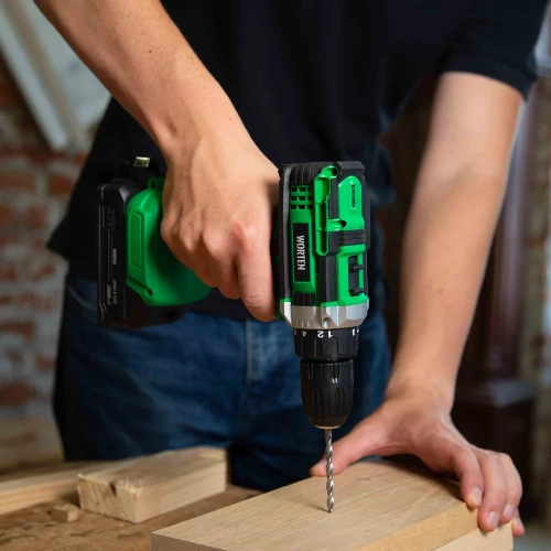 Дрель-шуруповерт WORTEN 2x2.0Ач, 21В, с набором 63 инструмента IM КА-90000574 фото 9 Дрель-шуруповерт WORTEN 2x2.0Ач, 21В, с набором 63 инструмента IM КА-90000574 фото 9