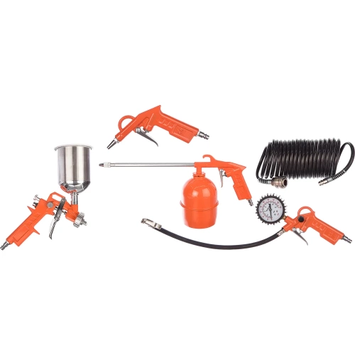 Набор пневмоинструмента (5 предметов) Gigant SPT5 Набор пневмоинструмента (5 предметов) Gigant SPT5