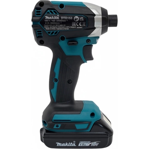Ударный аккумуляторный шуруповерт Makita LXT 18В DTD153SY фото 5