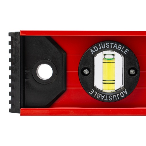 Уровень алюминиевый "Рельс", 1000 мм, 3 глазка, усиленный Matrix фото 6