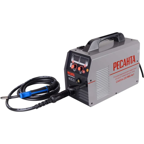 Сварочный полуавтомат Ресанта САИПА-220 MIG 6в1 65/10 фото 5 Сварочный полуавтомат Ресанта САИПА-220 MIG 6в1 65/10 фото 5