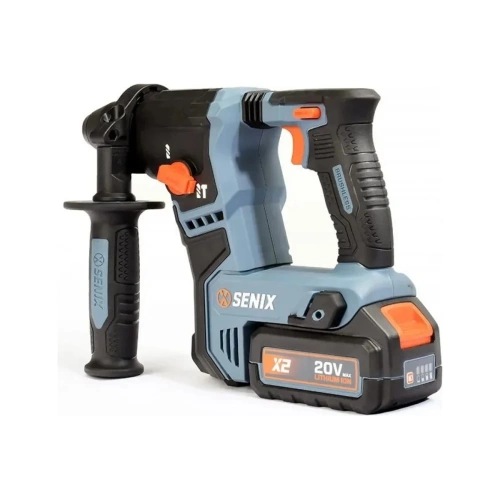 Перфоратор SENIX SDS-plus , серии X2 20В , 1.2Дж, 17 мм, без АКБ и ЗУ PDRX2-M2-EU-0 фото 4