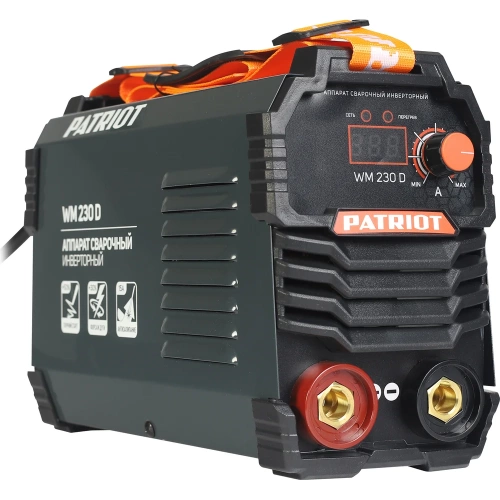 Сварочный инверторный аппарат PATRIOT WM230D 605302023 фото 8 Сварочный инверторный аппарат PATRIOT WM230D 605302023 фото 8