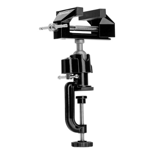 Тиски настольные, многофункциональные, сменная насадка, хомут для дрели, шарнирный механизм, 70 мм Matrix фото 30