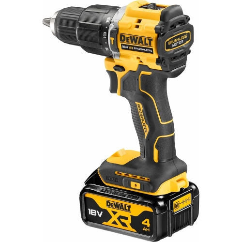 Аккумуляторная ударная дрель-шуруповерт DEWALT DCD100YM2T, 18 В, 1650 об/мин, 28050 уд/мин, с 2 АКБ 4 Ач и ЗУ, в кейсе TSTAK DCD100YM2T-QW фото 3
