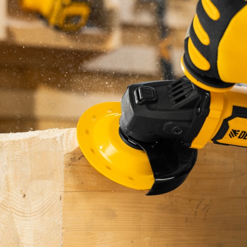 Чашка твёрдосплавная зачистная,125 мм, Плоская, крупное зерно #8// Denzel фото 10