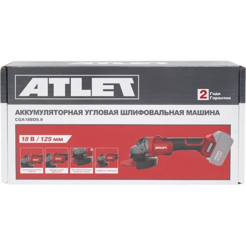 Аккумуляторная угловая шлифовальная машина ATLET CGA18BD5.9 фото 11 Аккумуляторная угловая шлифовальная машина ATLET CGA18BD5.9 фото 11