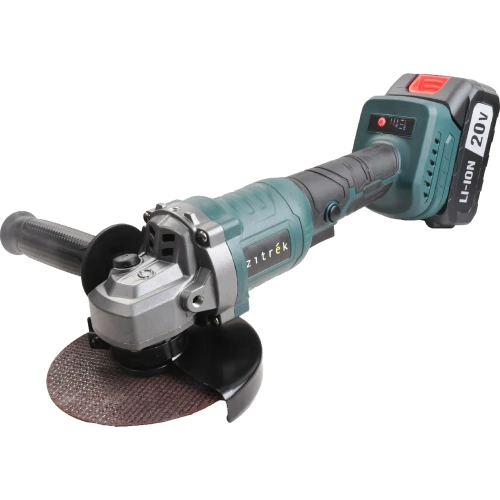 Углошлифовальная бесщёточная машина Zitrek ZKAG20-125 в кейсе, 125мм, 20 В, 2x4.0 Ач 085-1025 фото 6
