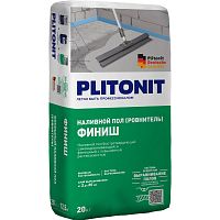 Ровнитель для пола самовыравнивающийся Plitonit Финиш быстротвердеющий финишный 20 кг