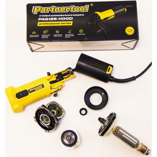 Углошлифовальная машина PARTNERTOOL PAG125-1100D фото 6