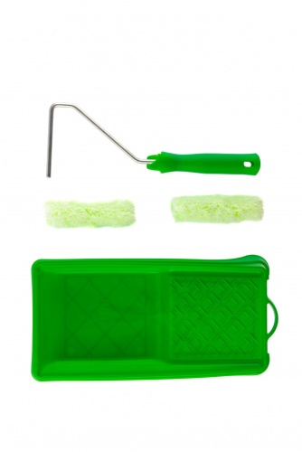 Малярный набор для работ по дереву: кювета 150 мм х 290 мм и мини-валик 110 мм Сибртех фото 2 Малярный набор для работ по дереву: кювета 150 мм х 290 мм и мини-валик 110 мм Сибртех фото 2