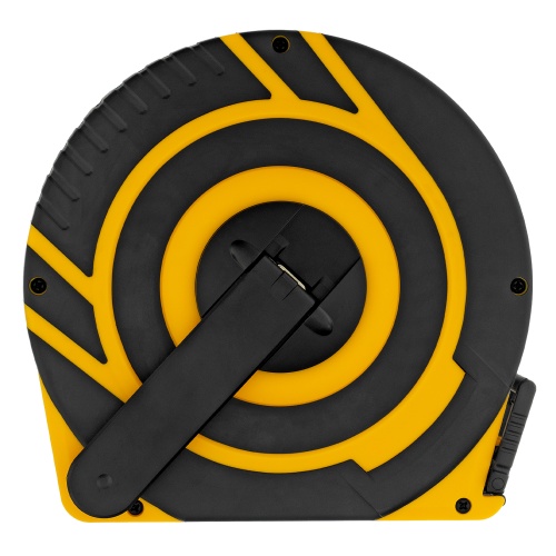 Рулетка геодезическая 30 м х 15 мм, закрытый корпус, фиберглассовая лента Denzel фото 4