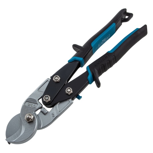 Кабелерез "Piranha", 240 мм, двухкомпонентные рукоятки, D кабеля до 14 мм, сечение 14 мм2 Gross фото 2