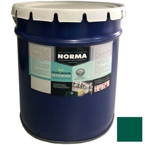 Грунт-эмаль 3 в 1 Novocolor зеленый матовый 20 кг Грунт-эмаль 3 в 1 Novocolor зеленый матовый 20 кг