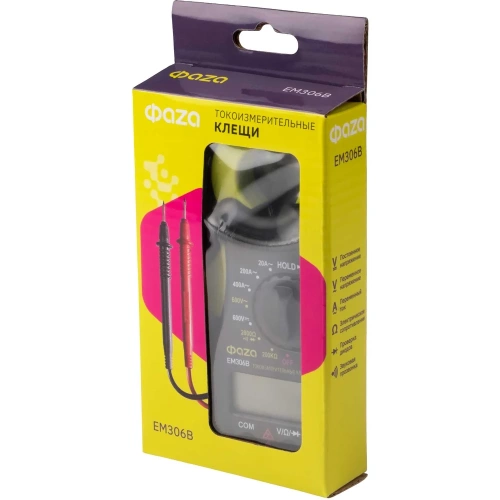 Токоизмерительные клещи ФАZА EM306B 5008724