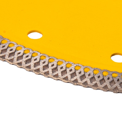 Диск алмазный отрезной 230 х 22,2мм, сплошной, супертонкий, горячий пресс, сухой/мокрый рез Denzel фото 3