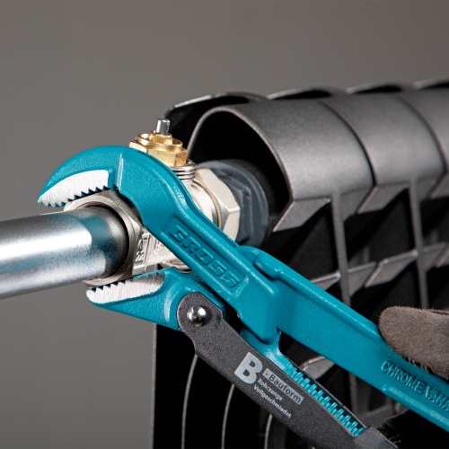 Ключ трубчатый рычажный 0.5, №0, цельнокованый, CrV, тип "B" Gross фото 9