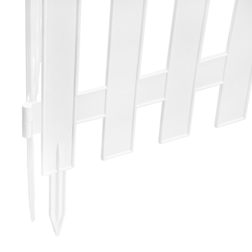 Забор декоративный 36х300 см, белый, Palisad фото 3