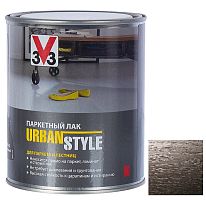 Лак акриловый паркетный V33 Urban Style антрацит 0,75 л