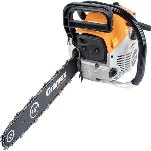 Пила бензиновая цепная Gramex CS-1629 2,2кВт/2,9л.с, шина 16", 40 см; 0,325; 1,3мм-64зв (1/2) 98045