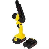 Электрическая аккумуляторная пила Eurolux ELS-20-Li 6+8  две цепи, две шины, АКБ и ЗУ в комплекте 70/10/76