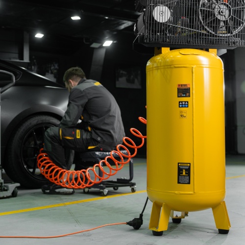 Компрессор воздушный BCV2200/100V, ременный привод , 2.3 кВт, 100 литров, 440 л/мин Denzel фото 25