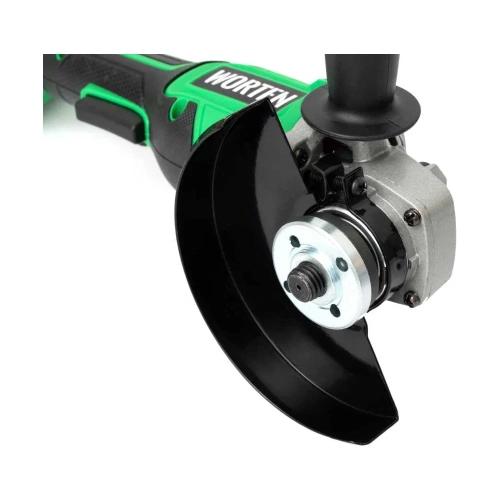 Угловая шлифмашина аккумуляторная WORTEN D125, 20В, 2х1.5 Ач, М14 КА-90000329 фото 6