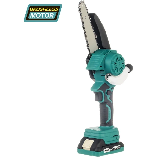 Бесщеточная аккумуляторная цепная пила MINLI 60мм 7m/s Li-ion 18Vx2 / DC32006B-2.0A фото 3 Бесщеточная аккумуляторная цепная пила MINLI 60мм 7m/s Li-ion 18Vx2 / DC32006B-2.0A фото 3