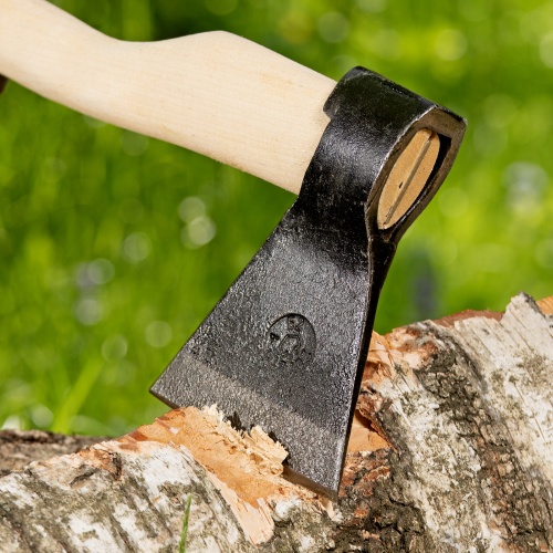 Топор кованый, в сборе, 1240/1650 г, деревянное топорище, 500 мм, Б, фото 8