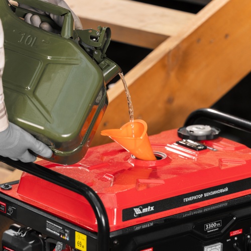 Генератор бензиновый RS-4000E, 3,3 кВт, 230В, электростартер MTX фото 24