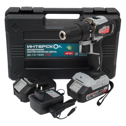 Аккумуляторная дрель-шуруповерт ИНТЕРСКОЛ ДА-13/18ВК 575.2.2.70 фото 6 Аккумуляторная дрель-шуруповерт ИНТЕРСКОЛ ДА-13/18ВК 575.2.2.70 фото 6