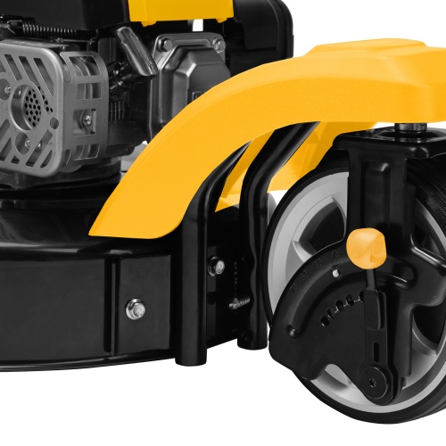 Бензиновая газонокосилка GLT-460SP-T, Trike 149 см3, 46 см, привод, панель, 60л Denzel фото 12