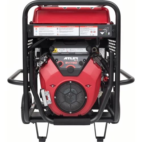 Бензиновый генератор ATLET (10кВт, электростартер, медная обмотка, колеса и ручки) SC13000-I фото 10