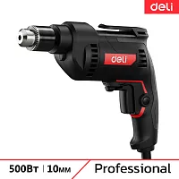 Профессиональная сетевая безударная дрель DELI DE-DZ10-2 134511