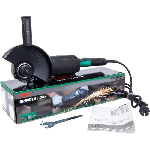 Угловая шлифовальная машина DWT WSP13-180 TQ фото 4