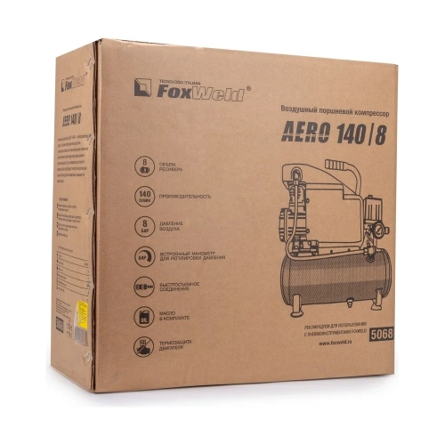 Компрессор Foxweld AERO 140/8 5068 фото 9 Компрессор Foxweld AERO 140/8 5068 фото 9