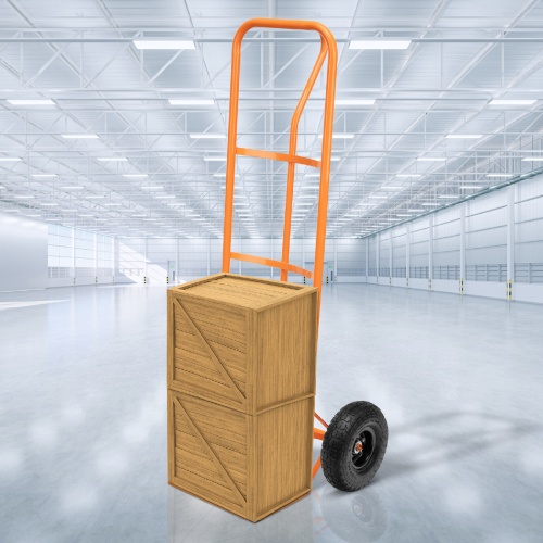 Тележка ручная двухколесная НТ1805, грузоподъемность 150 кг, пневматические колеса D 260 мм, платформа 350 х 235 мм Сибртех фото 6 Тележка ручная двухколесная НТ1805, грузоподъемность 150 кг, пневматические колеса D 260 мм, платформа 350 х 235 мм Сибртех фото 6