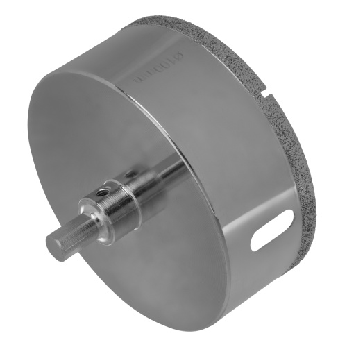 Сверло алмазное по керамограниту, 100 х 67 мм, трехгранный хвостовик Matrix фото 2