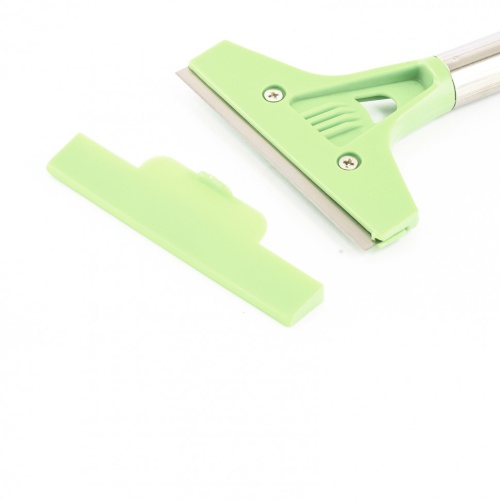 Скребок, фиксированное лезвие 100 мм, металлическая обрезиненная ручка, 500 мм Сибртех фото 3