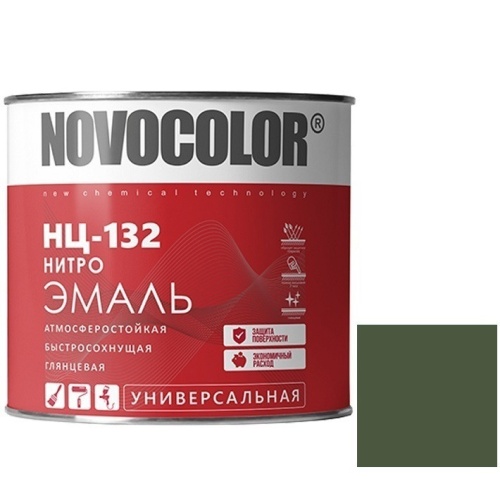 Эмаль Novocolor НЦ-132 глянцевая защитная 1,7 кг Эмаль Novocolor НЦ-132 глянцевая защитная 1,7 кг