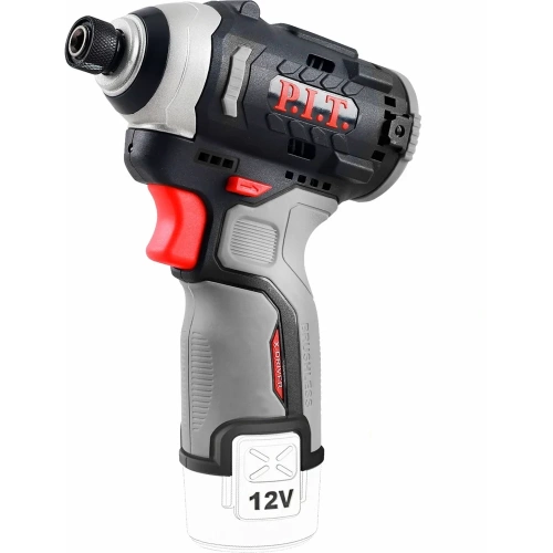 Винтоверт P.I.T. IMPACT аккумуляторный бесщёточный SOLO 12В, 120Нм, 3 ск, 0-4300 уд, HEX 1/4 PSD12K-120A Винтоверт P.I.T. IMPACT аккумуляторный бесщёточный SOLO 12В, 120Нм, 3 ск, 0-4300 уд, HEX 1/4 PSD12K-120A