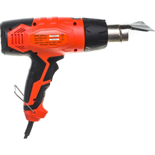 Технический фен Спец БПВ-2000-2 СПЕЦ-3422 фото 3 Технический фен Спец БПВ-2000-2 СПЕЦ-3422 фото 3