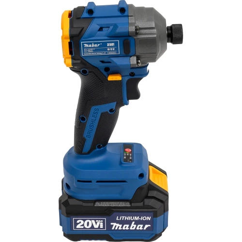 Аккумуляторный бесщёточный MABAR Винтовёрт УДАРНЫЙ, ( модели 2501-МК-4. 0АН) , 1*6 new 2501-МК-4.0АН фото 4