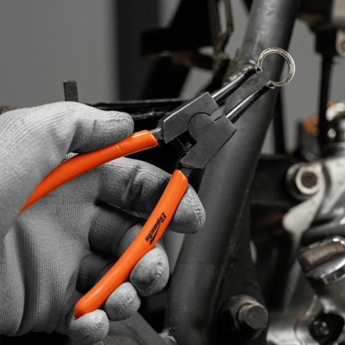 Съемник, 150 мм, для внешних стопорных колец, изогнутые губки (разжим) Sparta фото 10